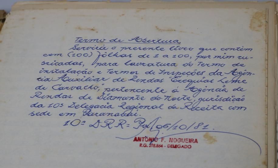 LIVRO DE INSTALAÇÃO DO POSTO