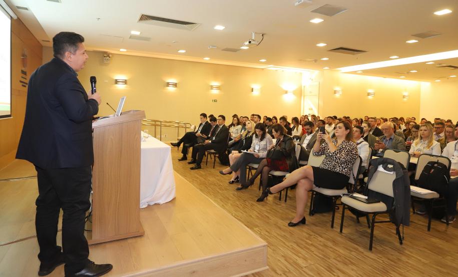 17 A Escola Fazendária (Efaz) da Secretaria da Fazenda do Paraná realiza o Seminário Gestão de Riscos: Desafios e Oportunidades no Setor Público, em parceria com a Procuradoria-Geral do Paraná.
Curitiba, 05-02-20.
Foto: Arnaldo Alves / AEN.