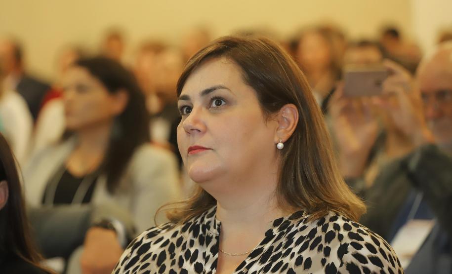 21 A Escola Fazendária (Efaz) da Secretaria da Fazenda do Paraná realiza o Seminário Gestão de Riscos: Desafios e Oportunidades no Setor Público, em parceria com a Procuradoria-Geral do Paraná. N/F: especialista lider fiscal e em Desenvolvimento municipal do BID, Cristina MacDowell.
Curitiba, 05-02-20.
Foto: Arnaldo Alves / AEN.