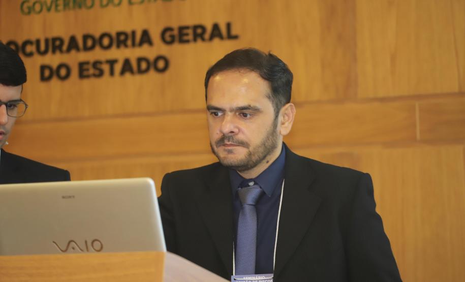 24 A Escola Fazendária (Efaz) da Secretaria da Fazenda do Paraná realiza o Seminário Gestão de Riscos: Desafios e Oportunidades no Setor Público, em parceria com a Procuradoria-Geral do Paraná.
Curitiba, 05-02-20.
Foto: Arnaldo Alves / AEN.