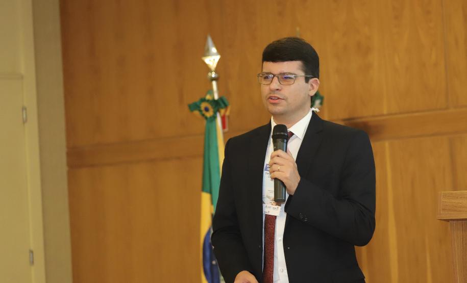 23 A Escola Fazendária (Efaz) da Secretaria da Fazenda do Paraná realiza o Seminário Gestão de Riscos: Desafios e Oportunidades no Setor Público, em parceria com a Procuradoria-Geral do Paraná. N/F: assessor especial de Ética e Compliance da SEFAZ/AL, Rodrigo Bittencourt.
Curitiba, 05-02-20.
Foto: Arnaldo Alves / AEN.